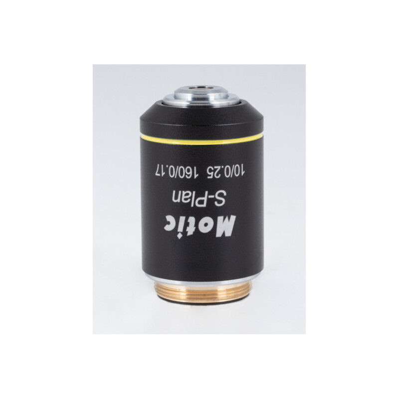 Motic objetivo Objetiva S-Plan SP10X/0.25 (WD=5.3mm)