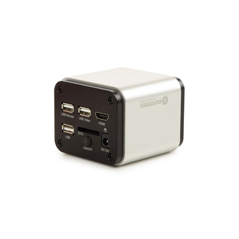 Euromex Câmera HD-Pro HDMI, VC.3039, cor, CMOS, 1/2.8, 2.µm, 8MP, HDMI, USB-C