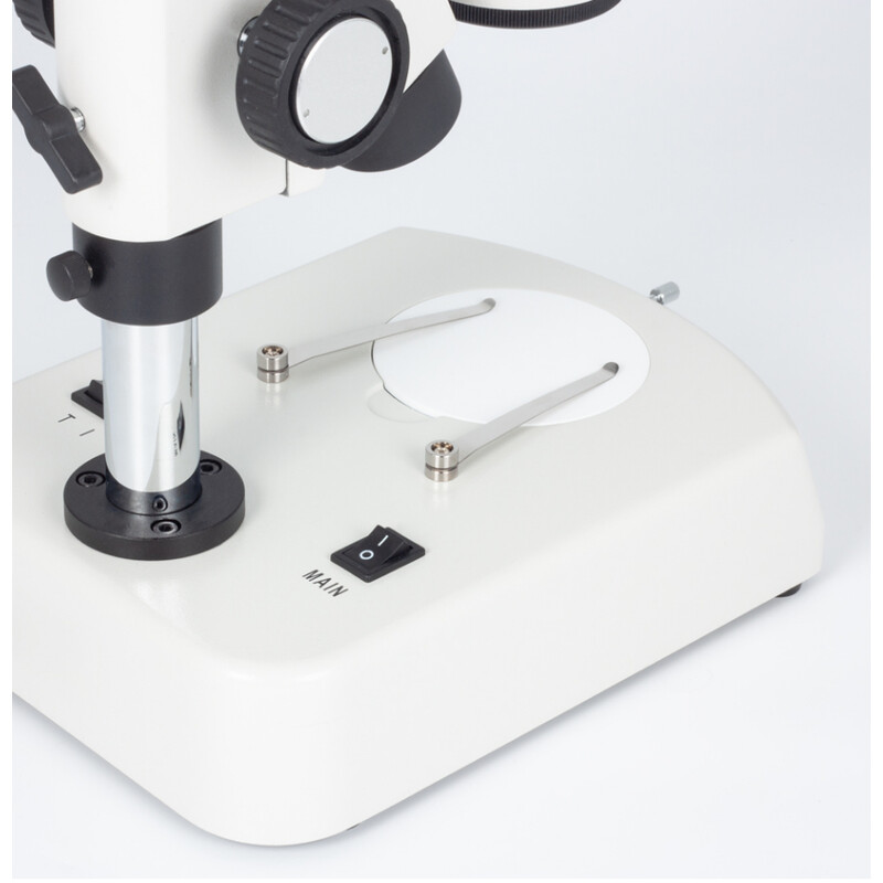 Motic Microscópio estéreo zoom SMZ140-N2LED, bino, 10x/20, Al/Dl, 3W LED