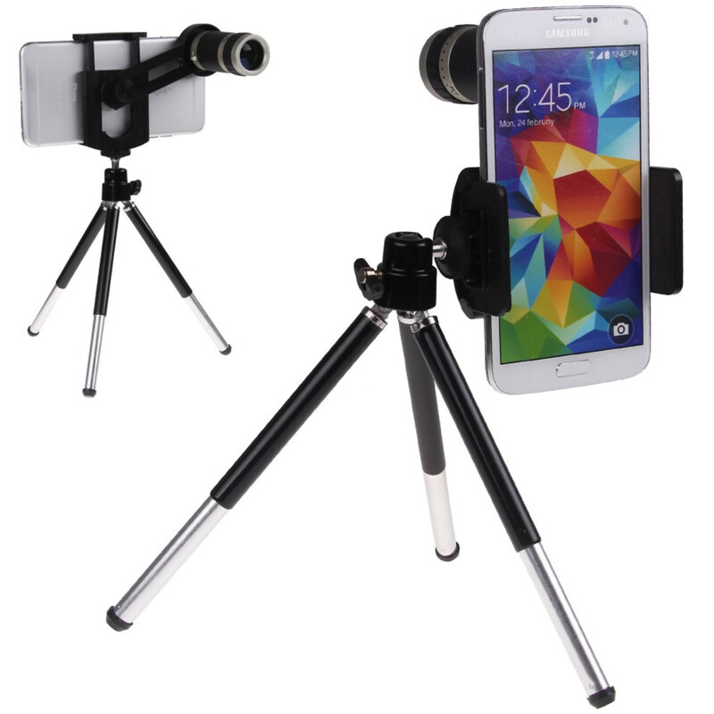 Spectrum Telescope Telescópio para telemóvel com mini tripé
