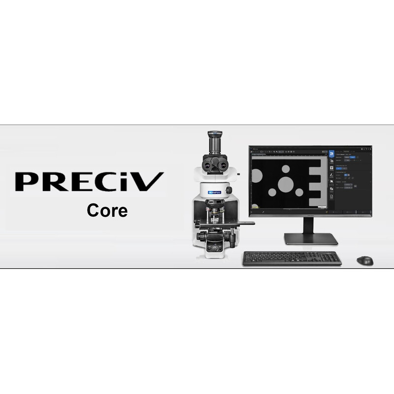 Evident Olympus Software PRECiV Core Versão 1.2, licença principal PV-CO-1.2