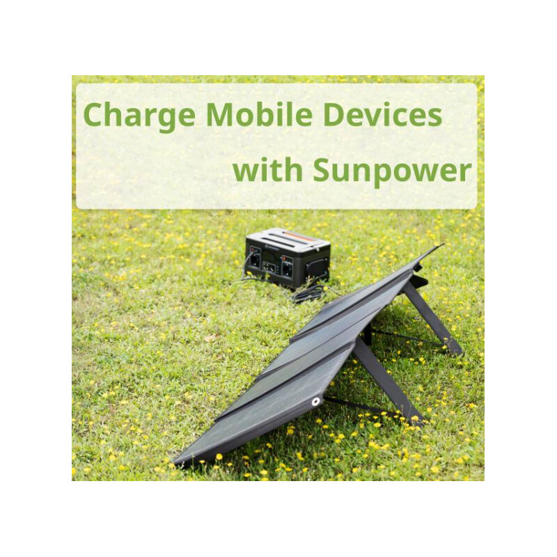 Bresser Carregador solar Mobile de 120 Watt
