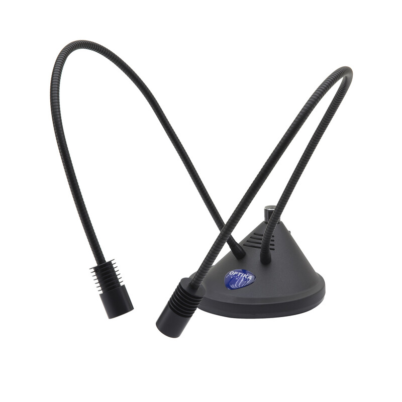 Optika Iluminação X-LED3 de braço duplo CL-41 com controlo de luminosidade