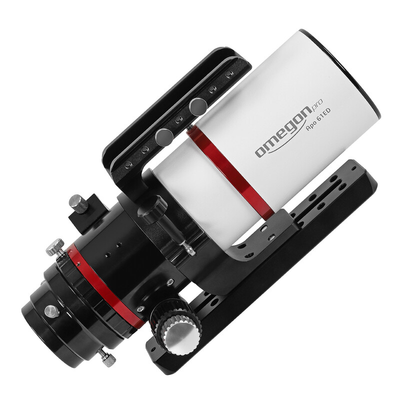 Omegon Refrator apocromático Pro APO AP 61/360 Triplet ED OTA + Pro Reducer 0.75x
