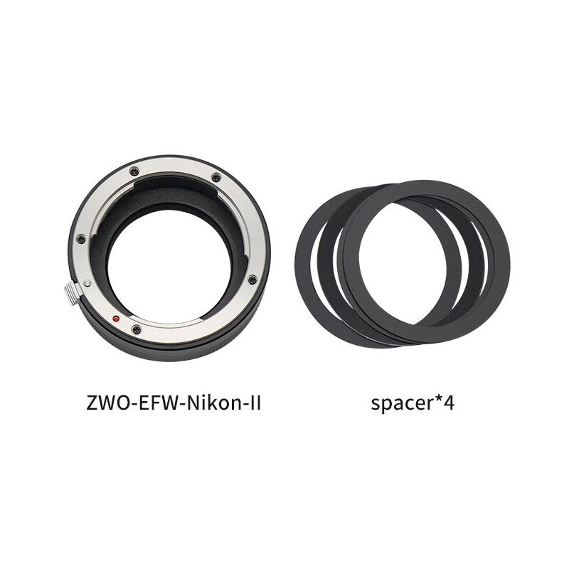 Adaptadores lentes DSLR Nikon / EFW 36mm & EFW 1,25"