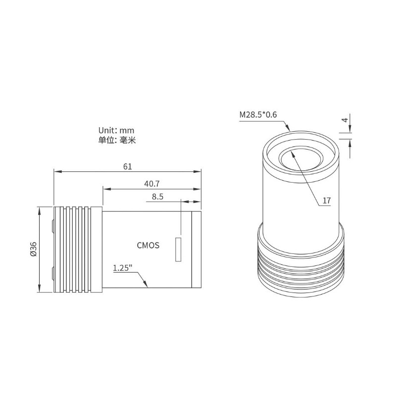 ZWO Câmera ASI 220 MM Mini Mono