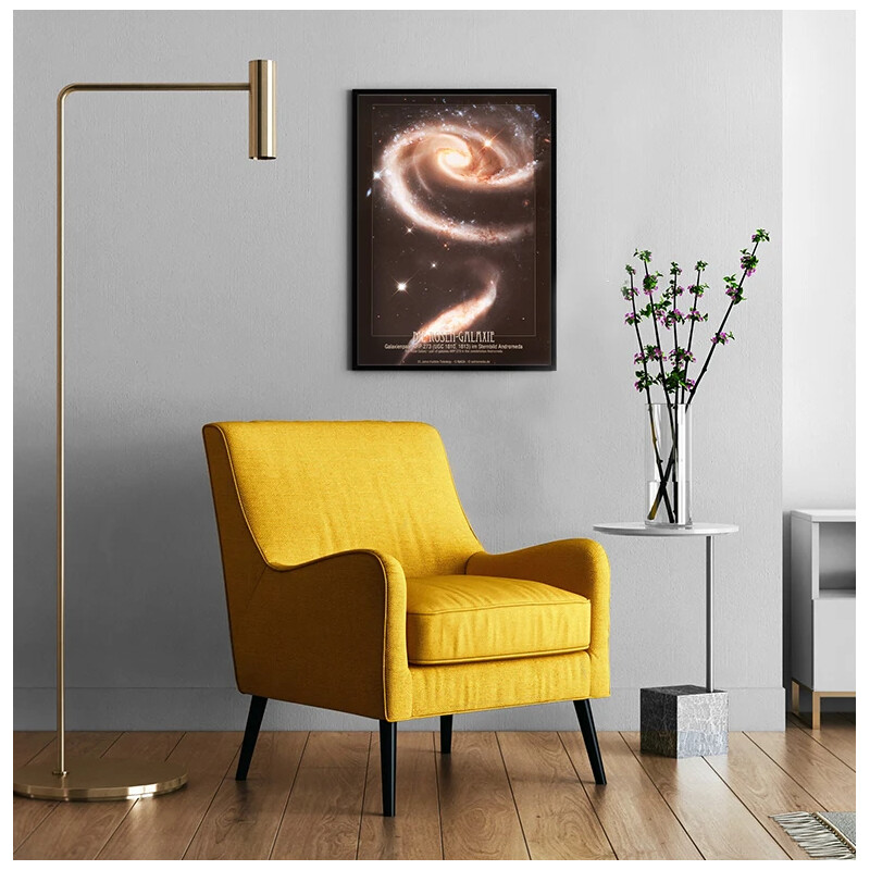 AstroMedia Poster Galáxia Rosa Arp 273