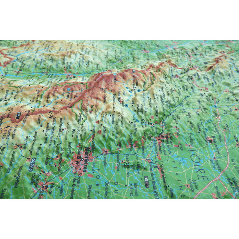 3Dmap Mapa regional Le Puy de Dôme