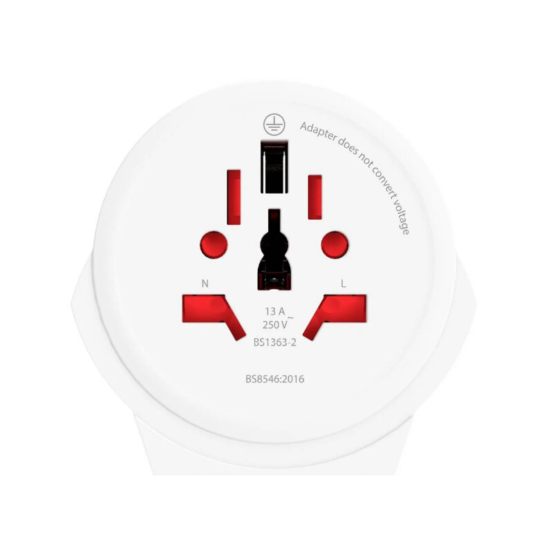 Skross Adaptador de viagem Mundo para a Europe USB 1.0