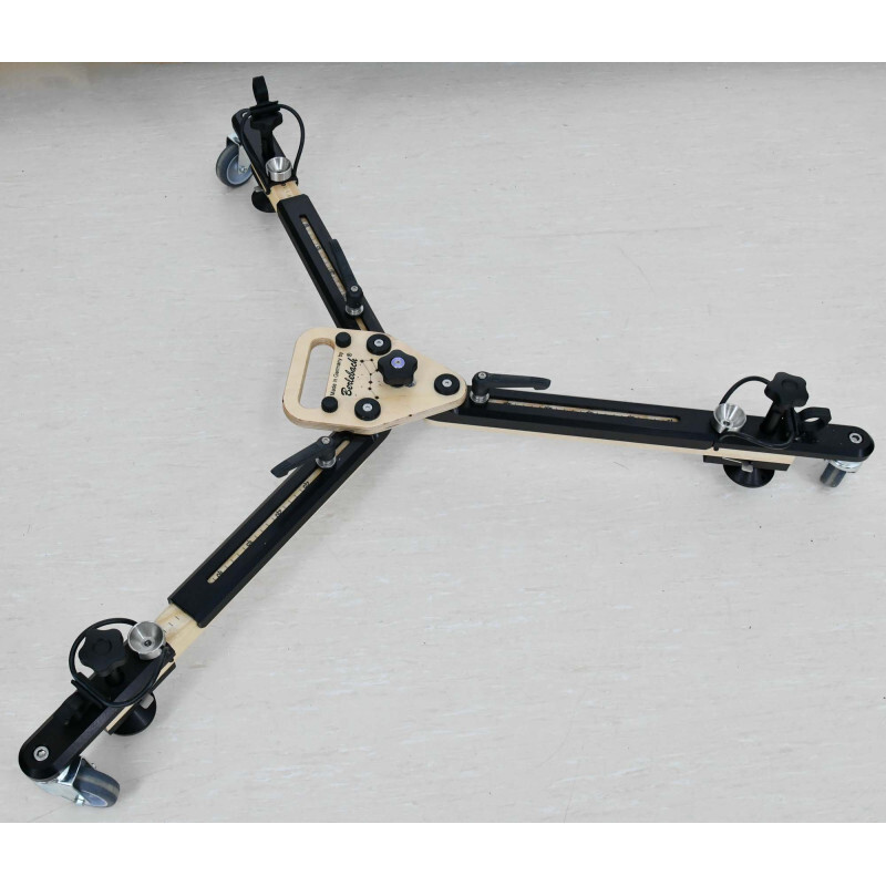 Berlebach Base com rodas para carrinho de tripé