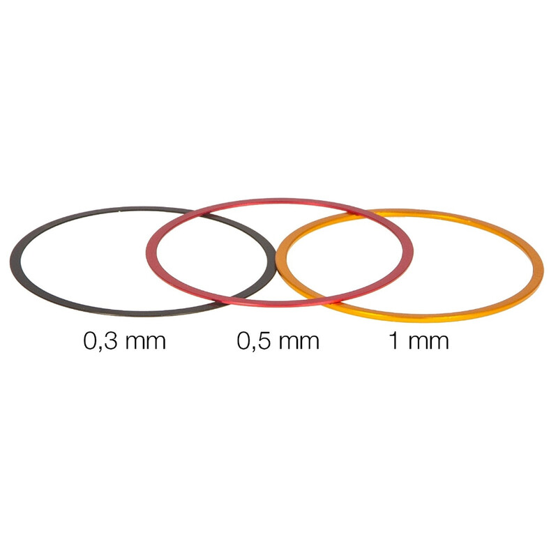 Baader Anéis de ajuste fino T2 0,3 / 0,5 / 1mm