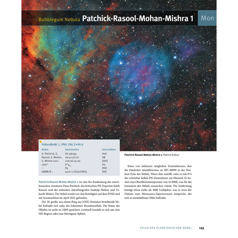 Oculum Verlag Atlas das Nebulosas Planetárias Volume 1
