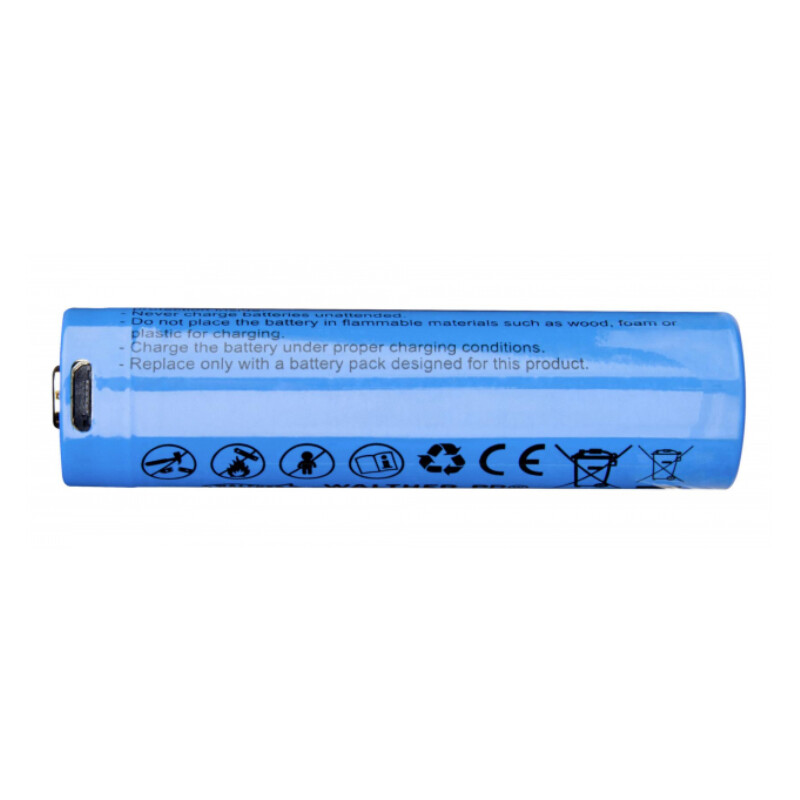 Walther Bateria de Li-Ion de 2600 mAh com tomada de carregamento Micro-USB