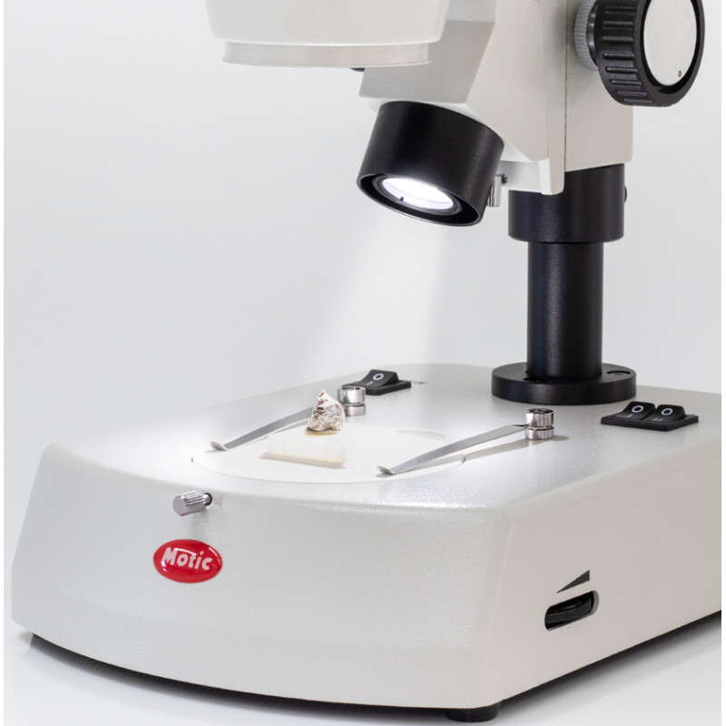 Motic Microscópio Stereo Zoom SMZ-160, LED, 0,75x-4,5x