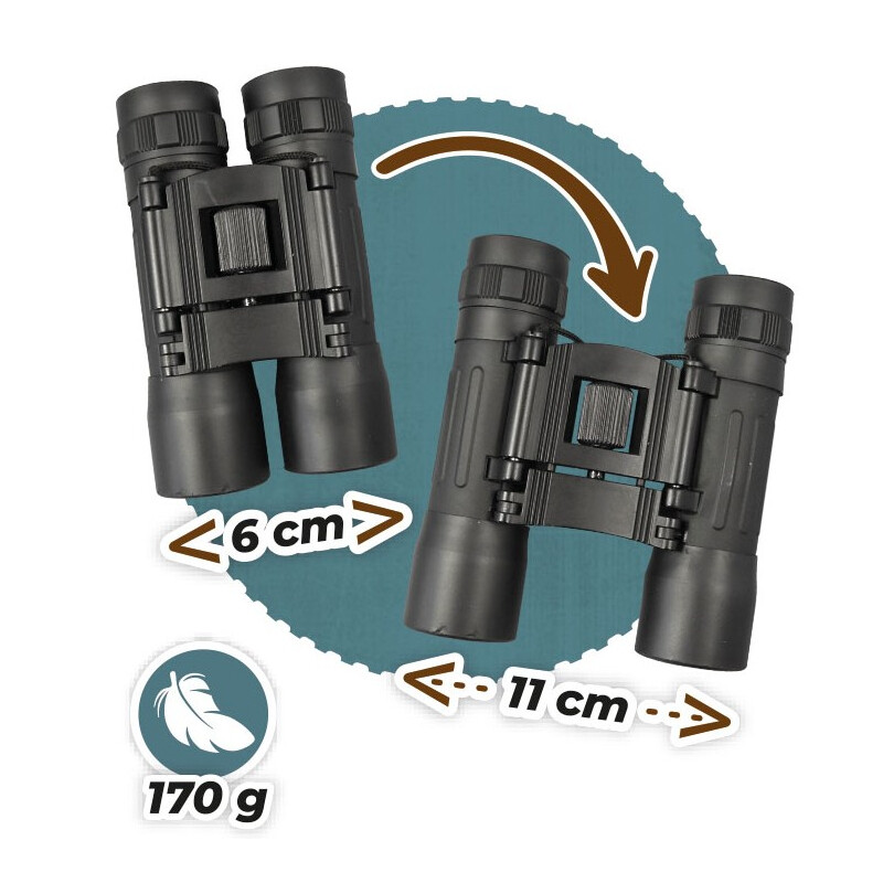 Buki Binóculos para crianças 10x25 Expert