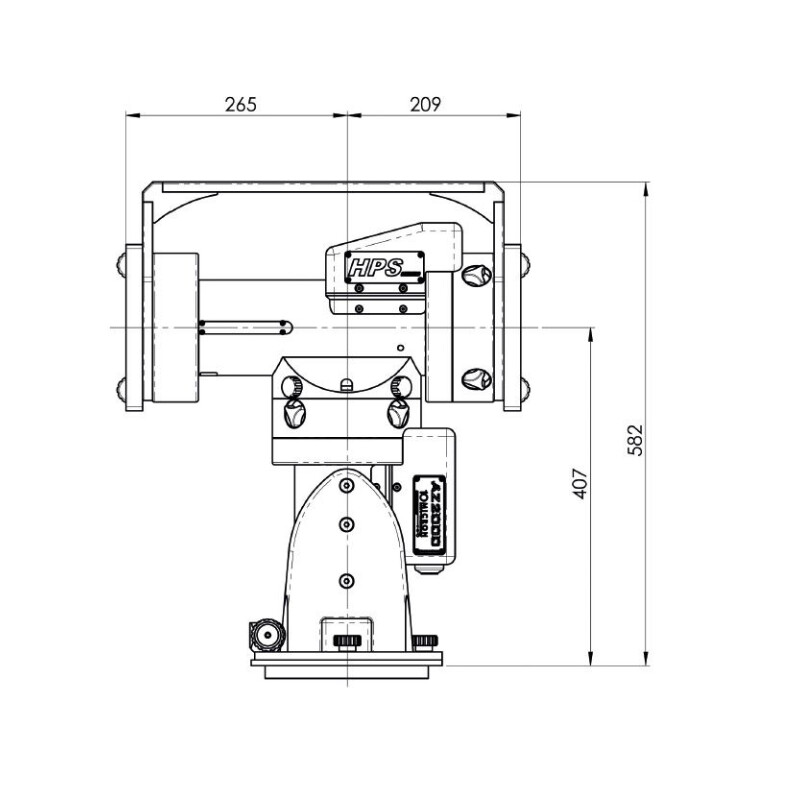 10 Micron Montagem AZ 2000 HPS Combi DT