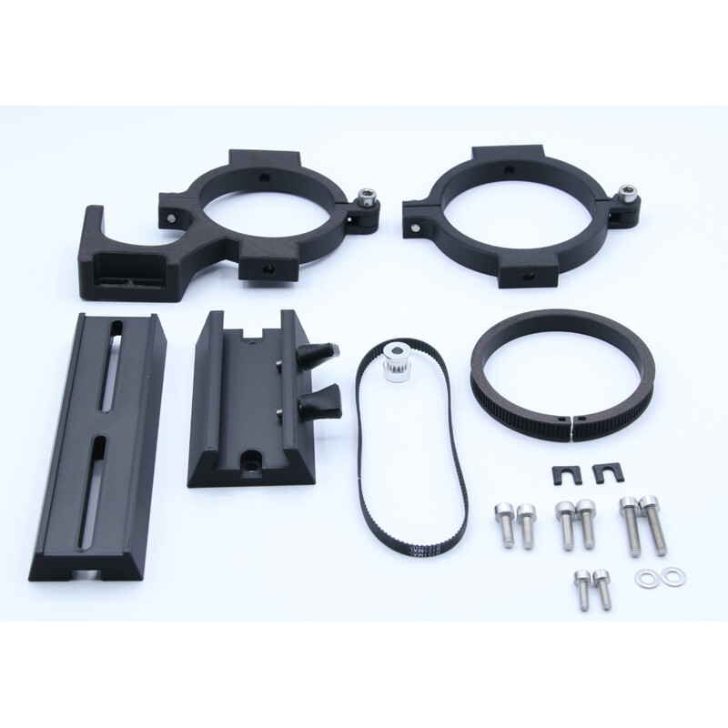 Astroprints Kit de fixação do motor EAF com grampo, calha e Base para buscador para a objetiva Samyang 135 mm