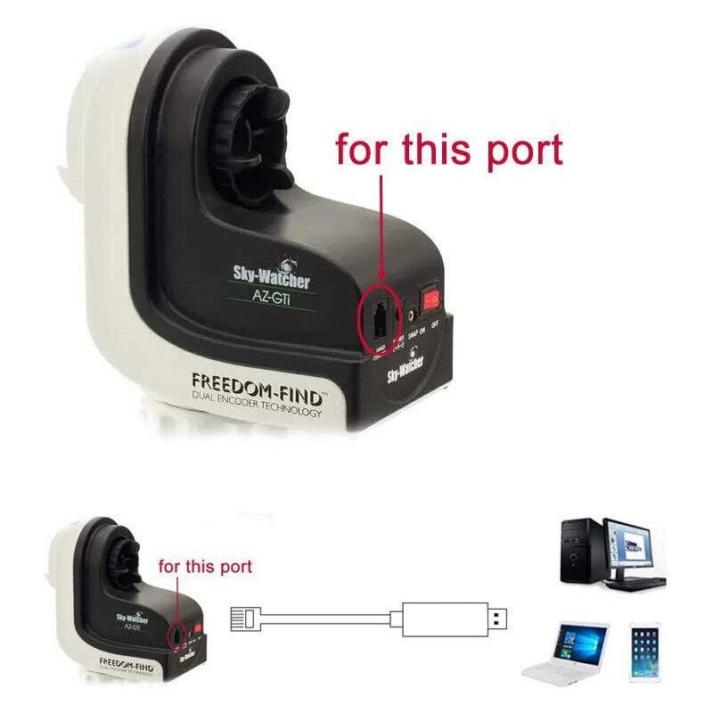 Ikarus Technologies Cabo USB do suporte (AZ-GTi)