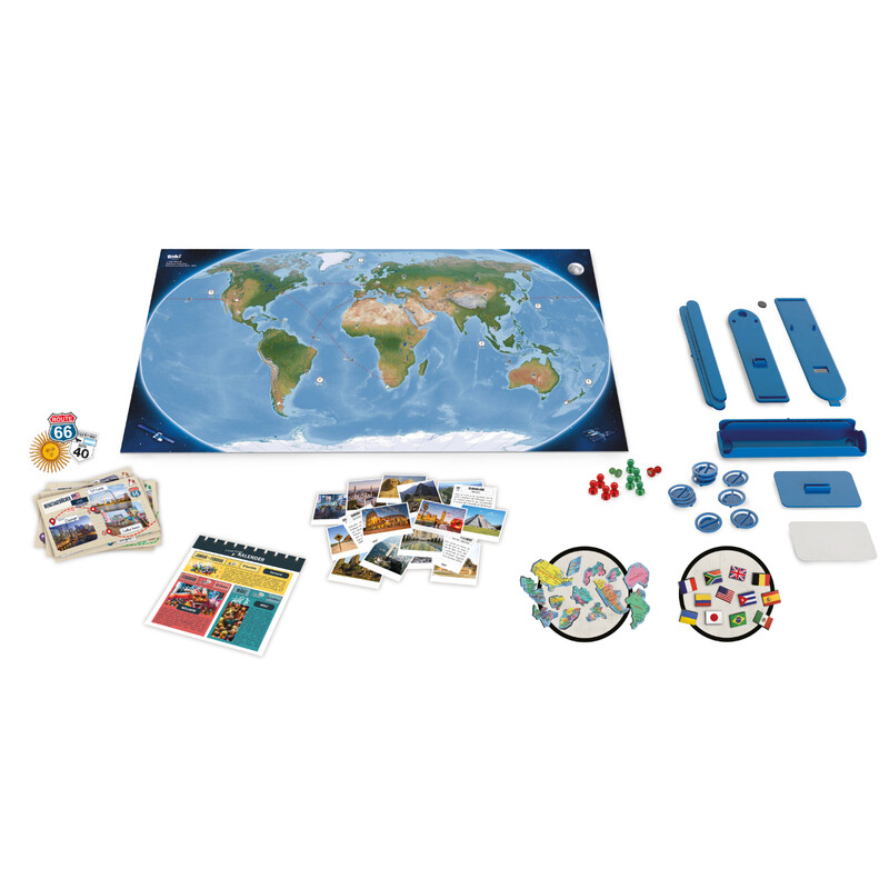 Buki Mapa para crianças Magnetische Weltkarte (70x38cm)