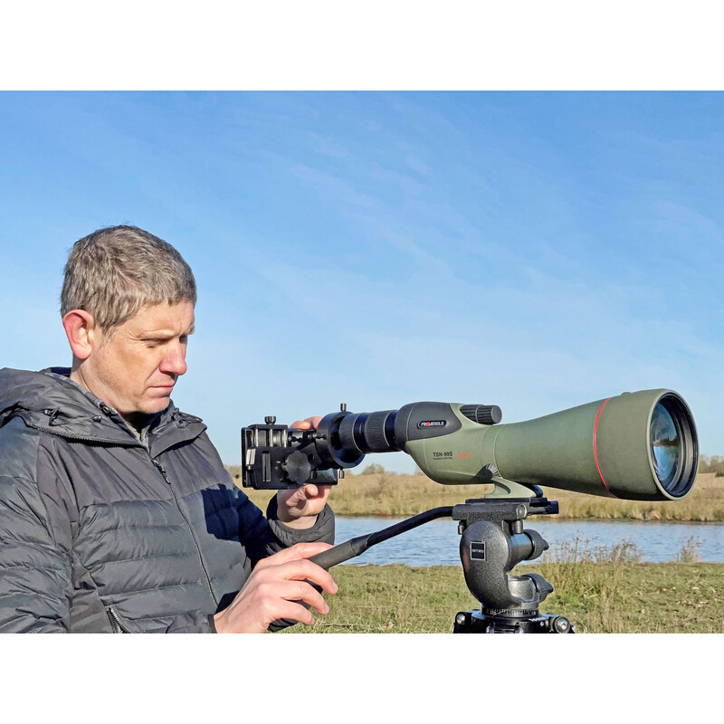 SMARTOSCOPE Adaptador de Smartphone SM VARIO + Anel universal UR-4