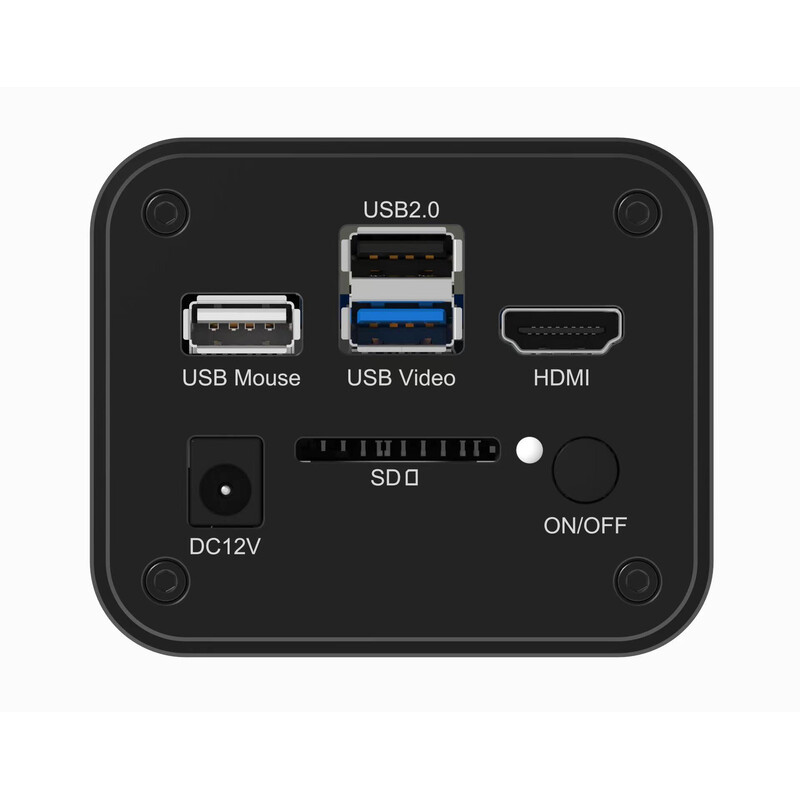 ToupTek Câmera ToupCam SCAM4K 8MPB, a cores, CMOS, 1/1,2", 2,9 µm, 30/30/30 fps, 8 MP, HDMI/USB 3.0/Wi-Fi (opcional)