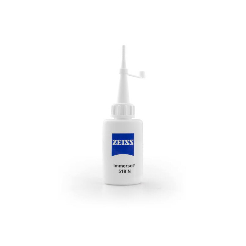 ZEISS Óleo de imersão Immersol 518 N, lubrificador 20 ml