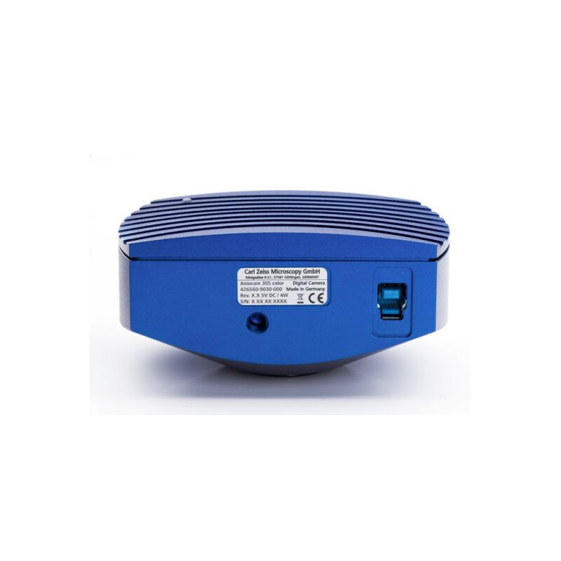 ZEISS Câmera Axiocam 305 color R2 (D), 5MP, color, CMOS, 2/3", USB 3.0, 3,45 µm, 36 fps