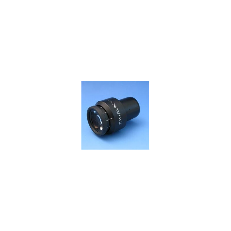ZEISS Ocular PL 10x/22 Br. foc. POL, placa de retículo