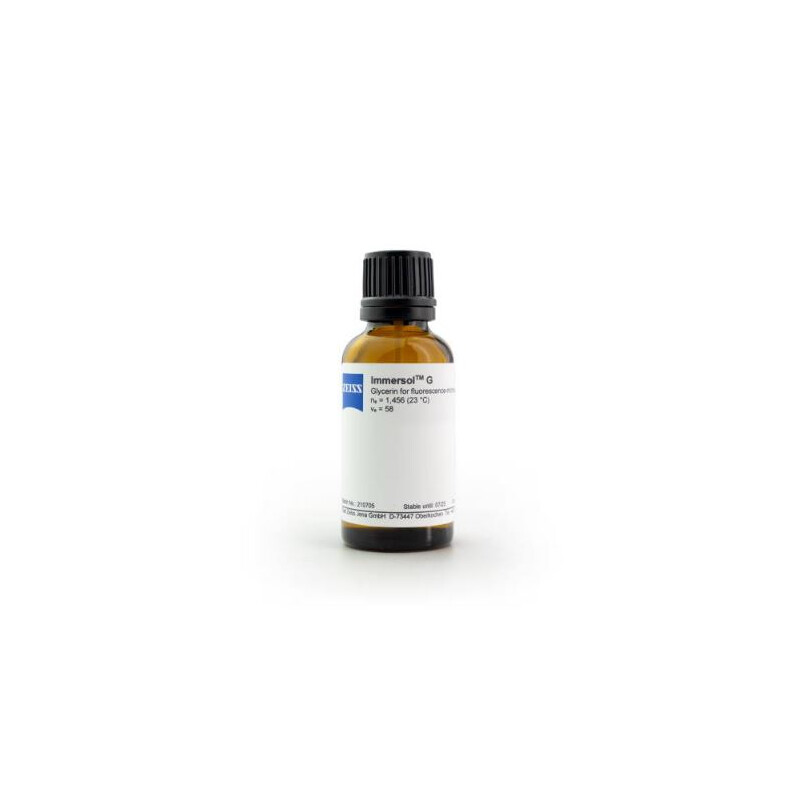 ZEISS Agente de imersão Immersol G, lubrificador 20 ml