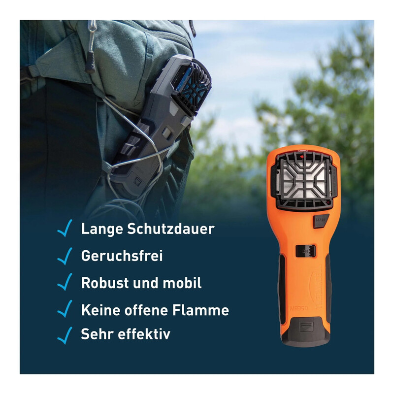 Thermacell Repelente de mosquitos Proactive MR-350 laranja