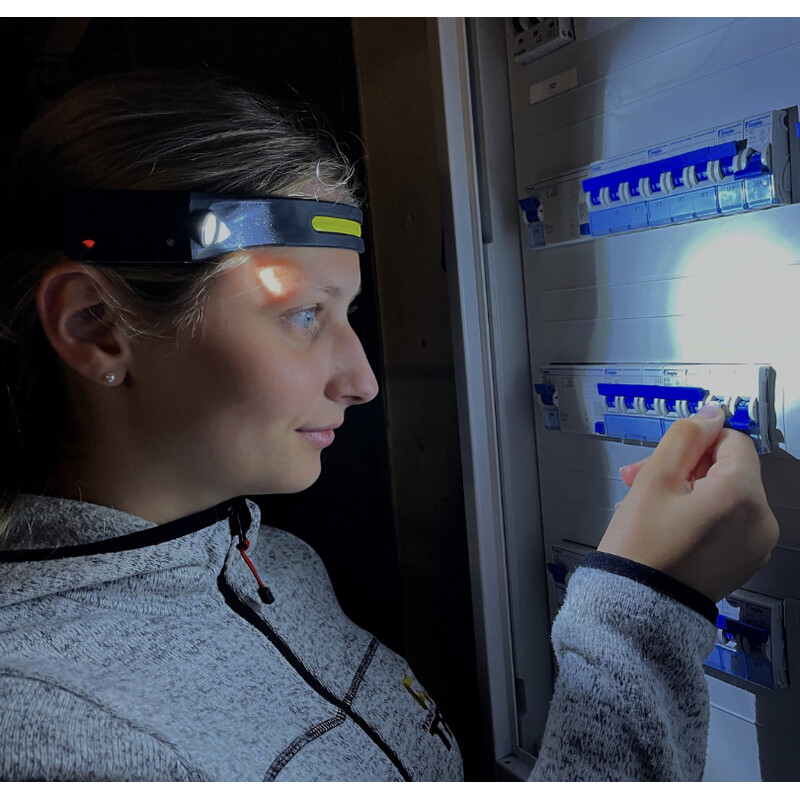 TFA Lanterna para cabeça LUMATIC FREE COB-LED