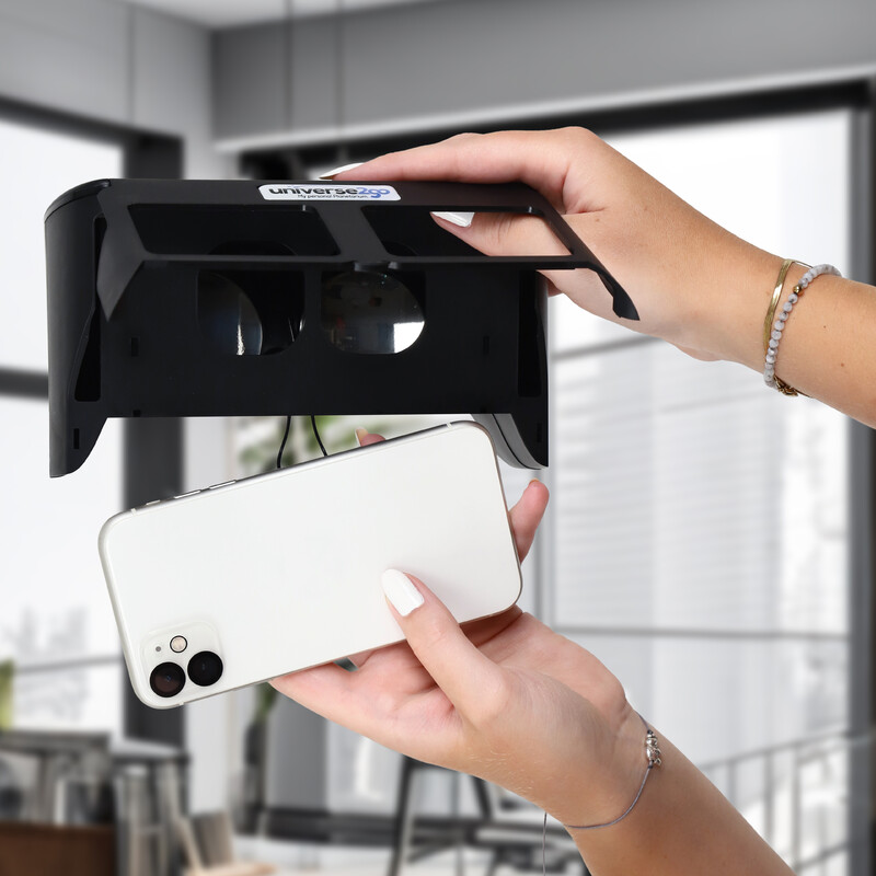 Omegon Universe2Go+ + Óculos para eclipse Solar Safe Deluxe