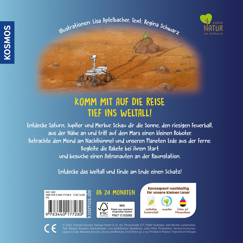 Kosmos Verlag Olhe profundamente para o espaço