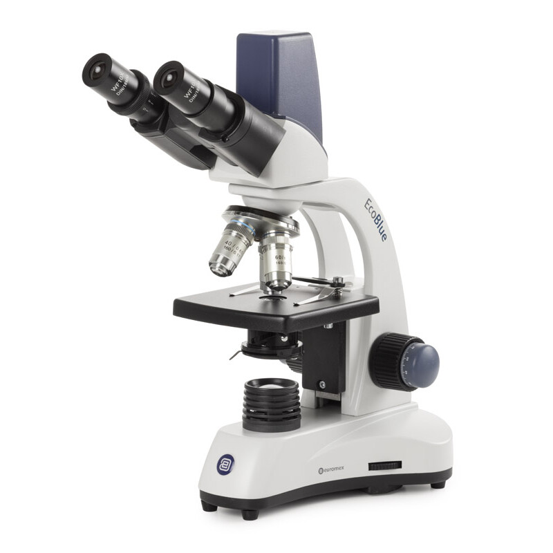 Euromex Microscópio EC.1607, bino, Digital, 40x-600x, DL, LED, 10x/18 mm, 5 MP