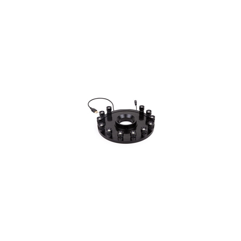 Euromex Anel de luz MZ.4735, 12x LED 1W, ângulo ajustável