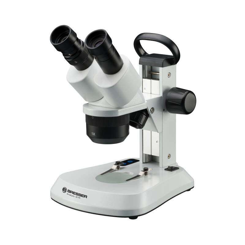 Bresser Microscópio stéreo Analyth STR 10x-40x bino; Greenough; 50mm; 10x/20; 10-40x; LED, câmara, 2MP