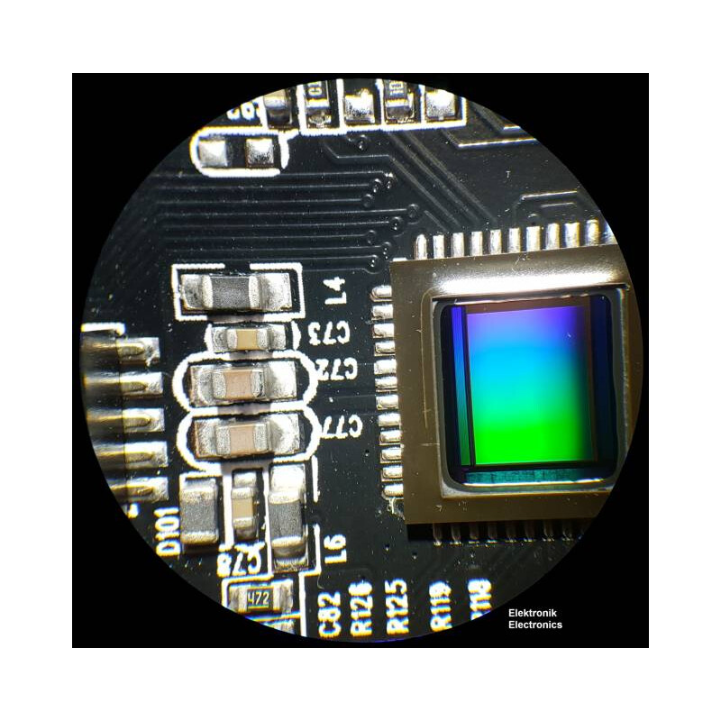 Bresser Microscópio stéreo Analyth STR 10x-40x bino; Greenough; 50mm; 10x/20; 10-40x; LED, câmara, 2MP