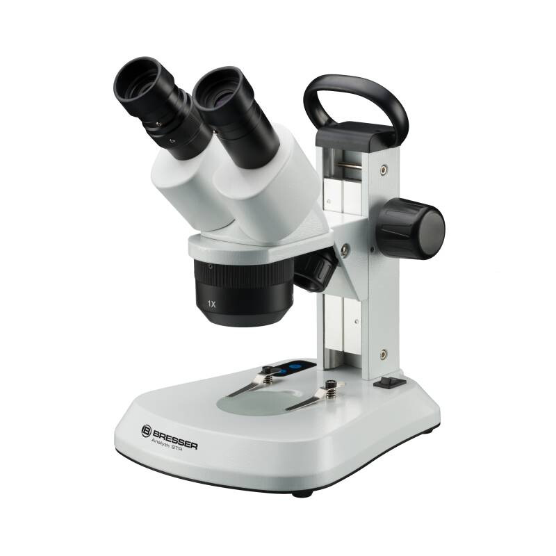 Bresser Microscópio stéreo Analyth STR 10x-40x bino; Greenough; 50mm; 10x/20; 10-40x; LED, câmara, 2MP