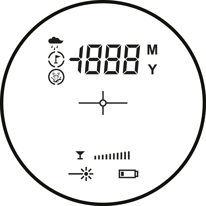 HAWKE Medidor de distância LRF 400