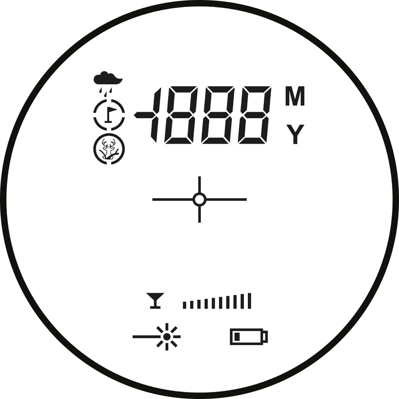 HAWKE Medidor de distância LRF 800
