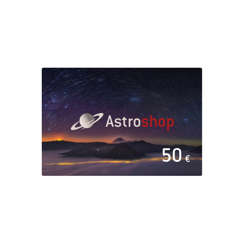 Astroshop Vale de compras no valor de 50 Euros