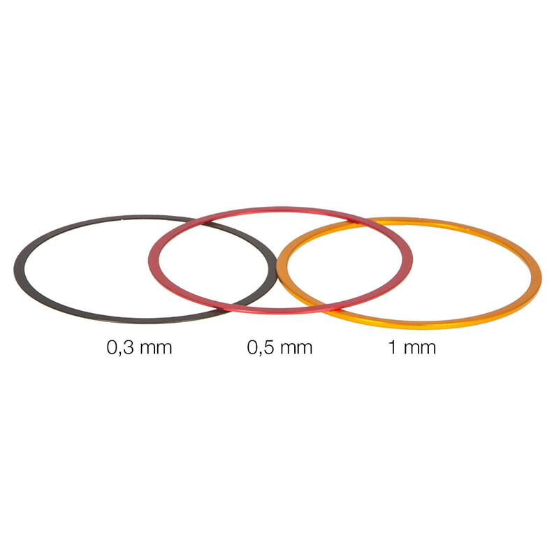 Baader Anéis de ajuste fino M54 0,3 / 0,5 / 1mm