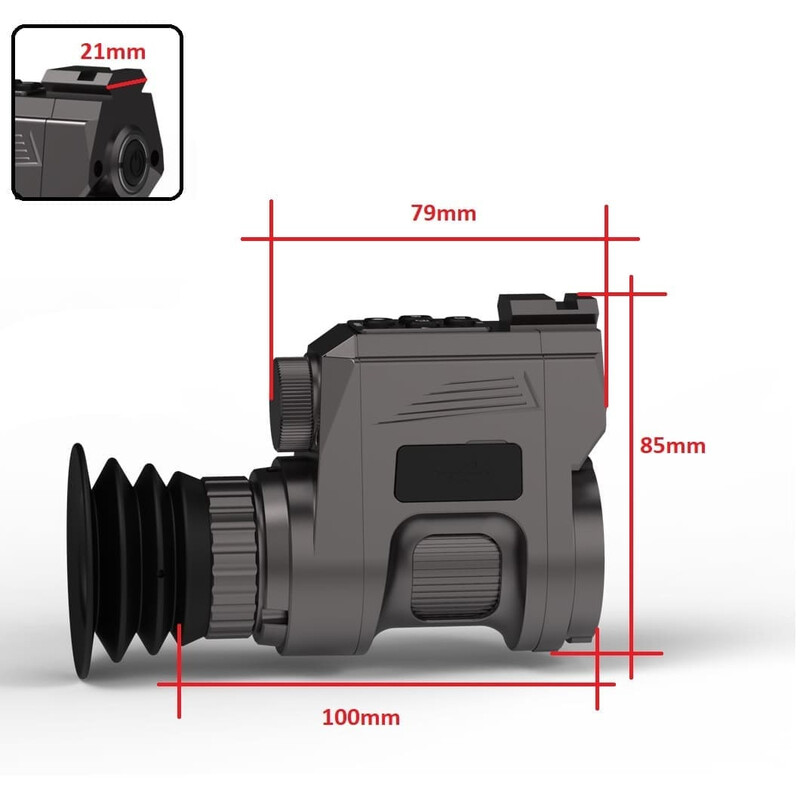 Sytong Aparelho de visão noturna HT-660-16mm / 45mm Eyepiece German Edition