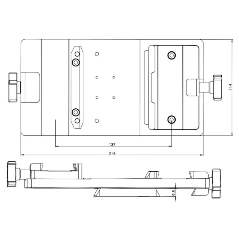 iOptron Placa Sideres