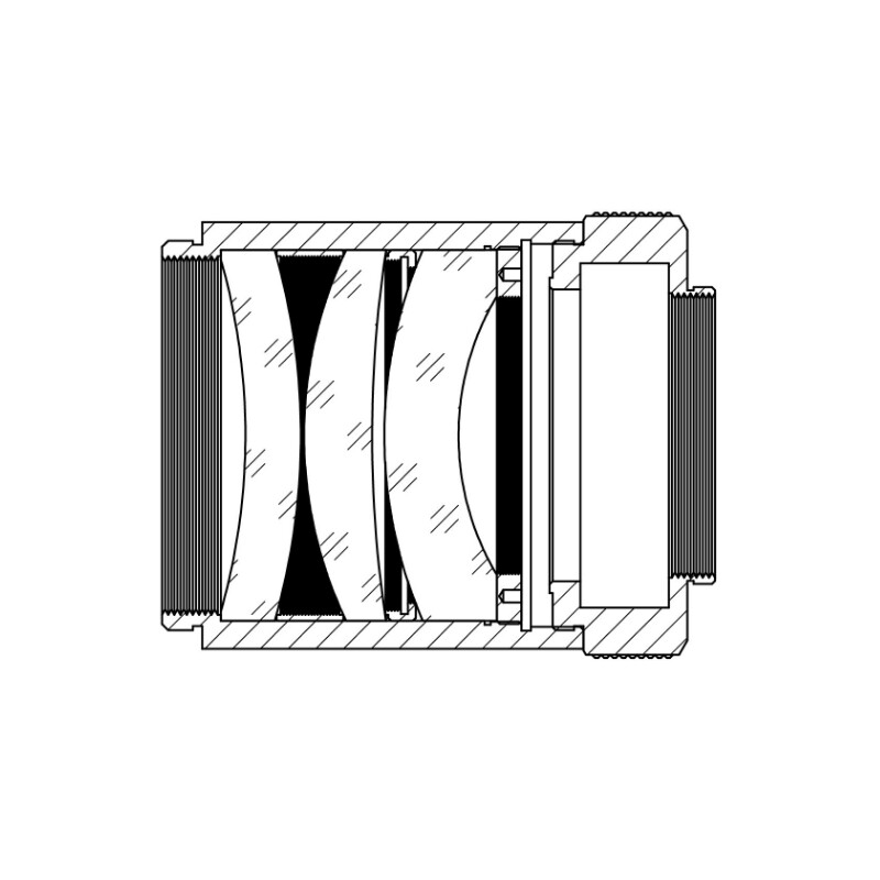 TS Optics Flattener/Redutor 0,8x