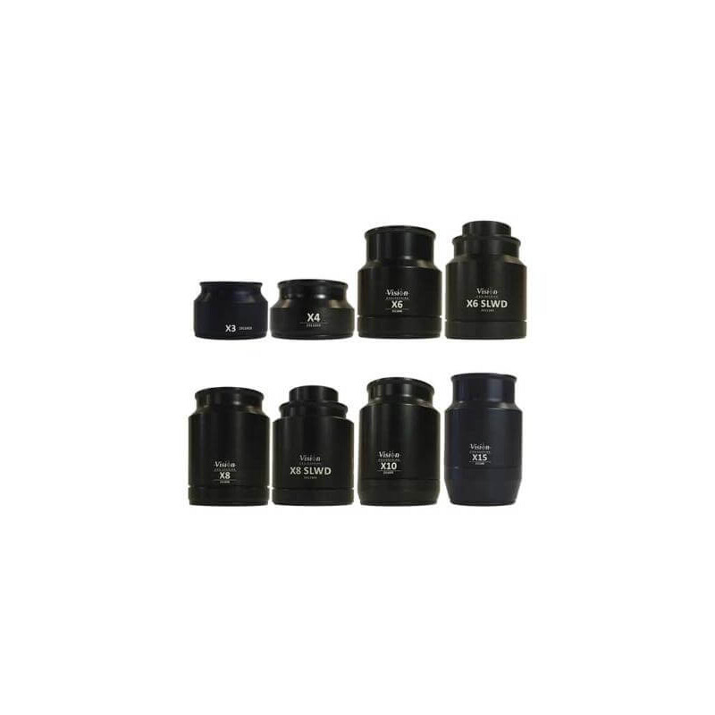 Vision Engineering Objetivo Mantis ERGO - Lente PIXO SLWD 6x, distância de trabalho 114 mm