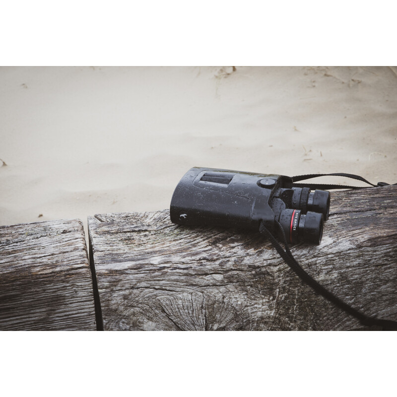Kite Optics Binóculo com estabilizador de imagem Bino APC Stabilized 12x42