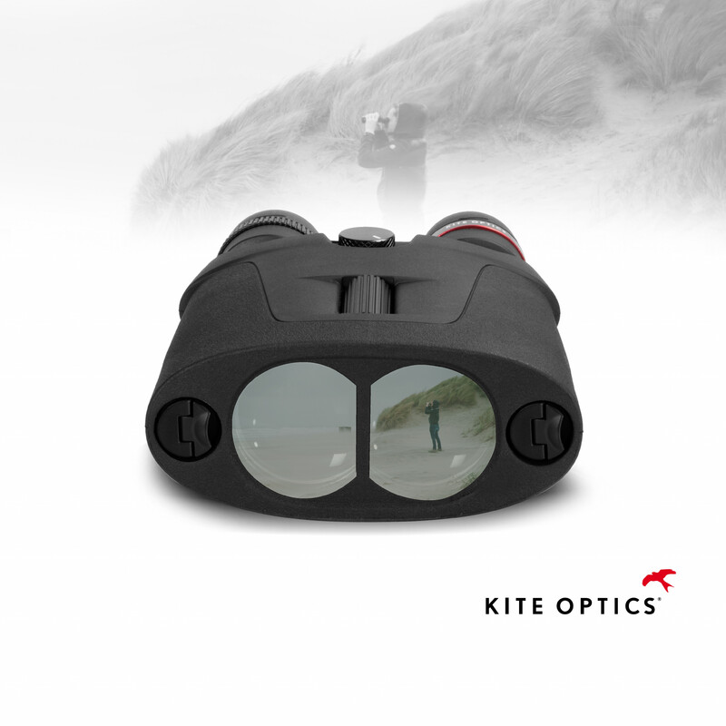 Kite Optics Binóculo com estabilizador de imagem Bino APC Stabilized 16x42