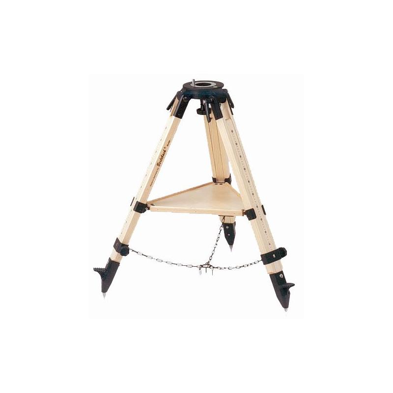 Berlebach Tripé de madeira Uni Modell 18 para Synta HEQ-5 com placa de acessórios