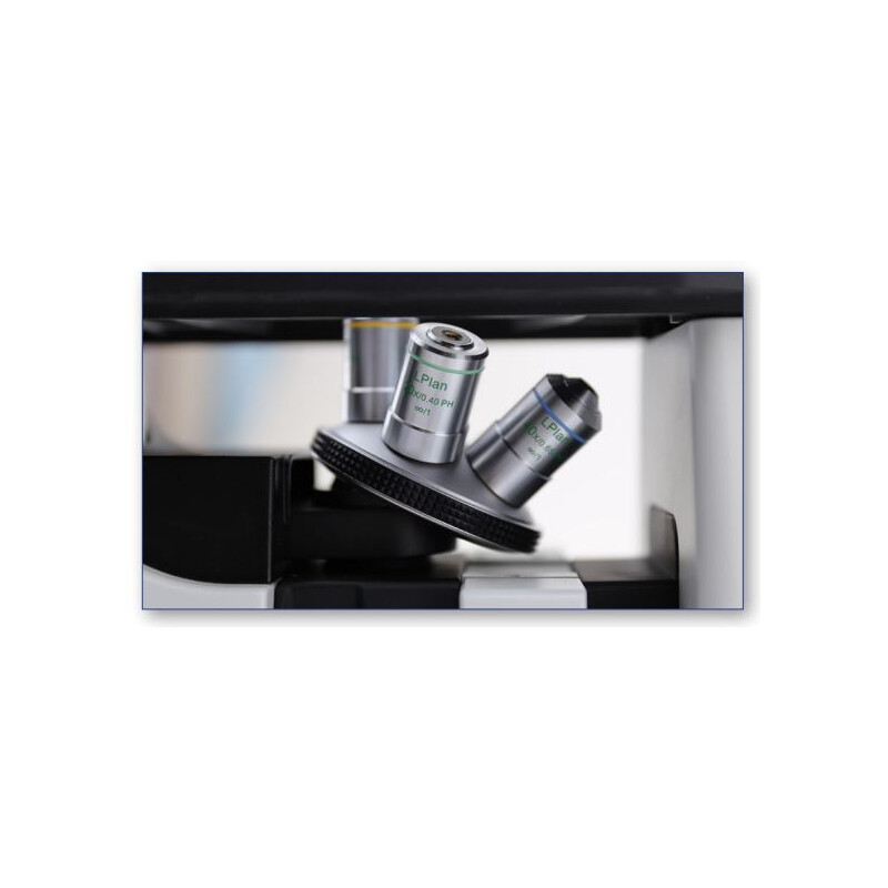 Optika Microscópio invertido IM-300, trino, PH, 100-400x, IOS LWD W-PLAN PH, N.A. 0.3, X-LED8